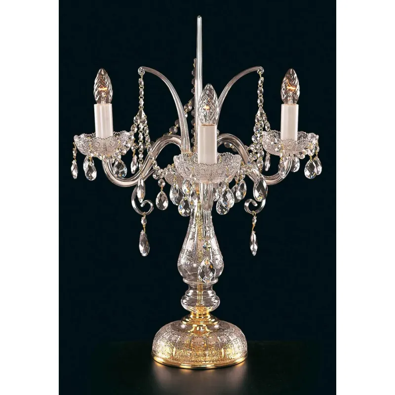 Veioza Cristale, Bohemia, E14, ES010681301, Crystal