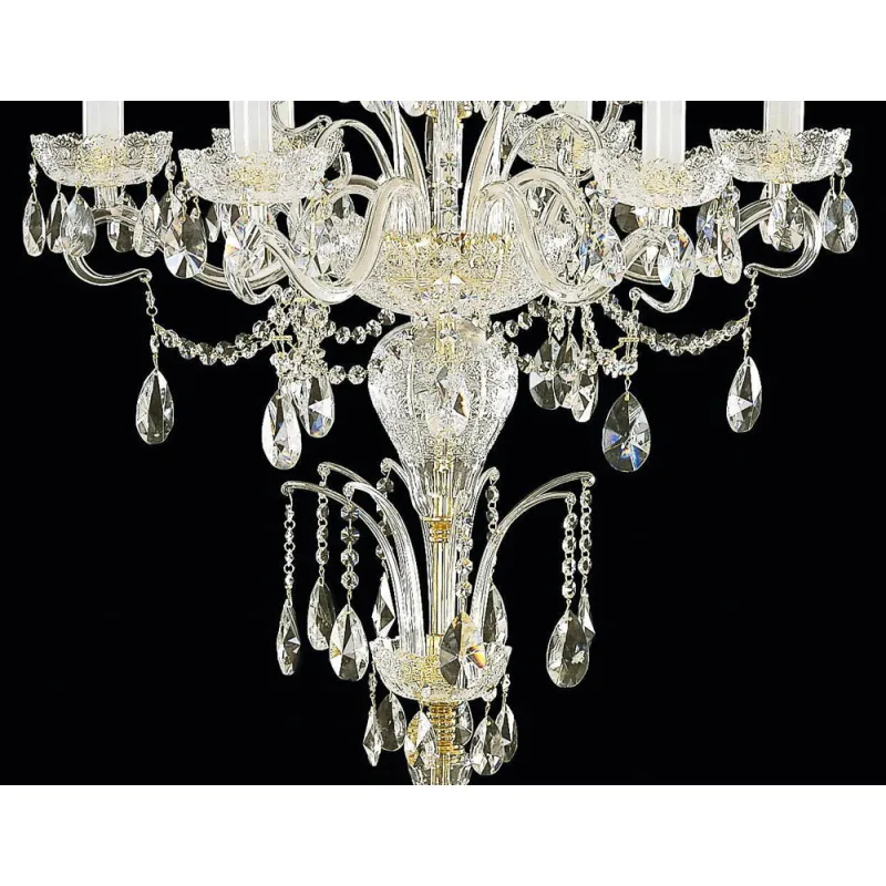 Lampadar Cristale, Bohemia, E14, ES010683902K, Crystal