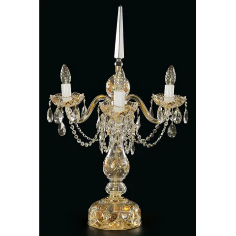 Veioza Cristale, Bohemia, E14, ES010690302, Crystal