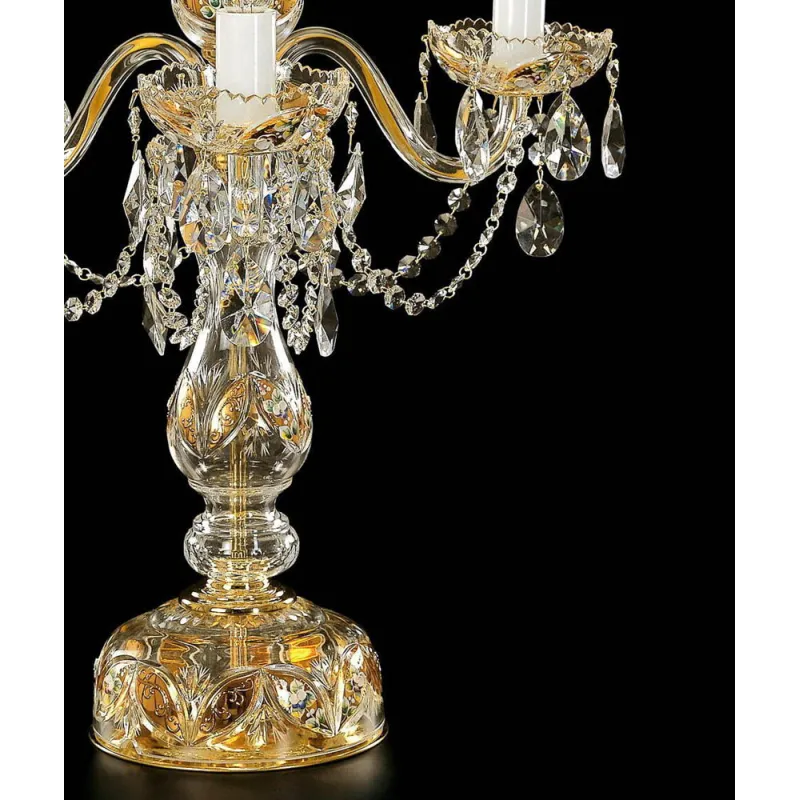 Veioza Cristale, Bohemia, E14, ES010690302, Crystal