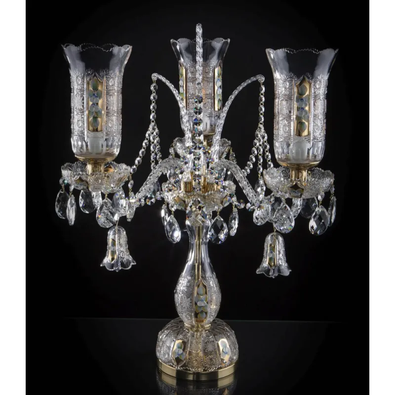 Veioza Cristale, Bohemia, E14, ES010693301TB, Crystal