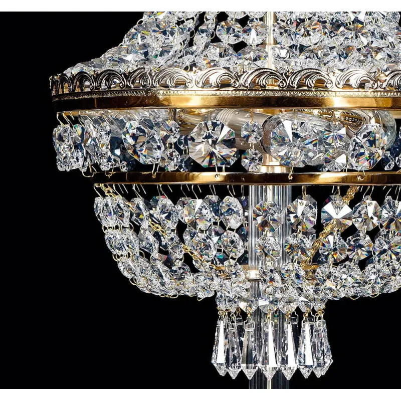 Veioza Cristale, Bohemia, E14, ES010714305, Crystal