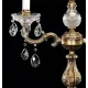 Veioza Cristale cast fitting, Bohemia, E14, ES010850201PT, Crystal