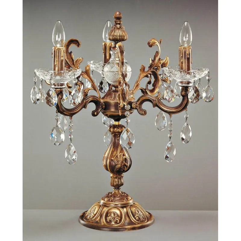 Veioza Cristale cast fitting, Bohemia, E14, ES010852301PT, Crystal