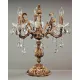 Veioza Cristale cast fitting, Bohemia, E14, ES010852301PT, Crystal
