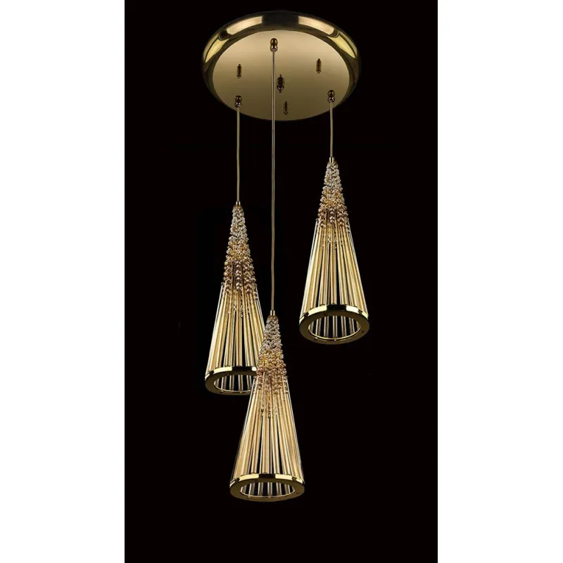 Pendul Cristale, Bohemia, E27, L-010AMA-04, Crystal