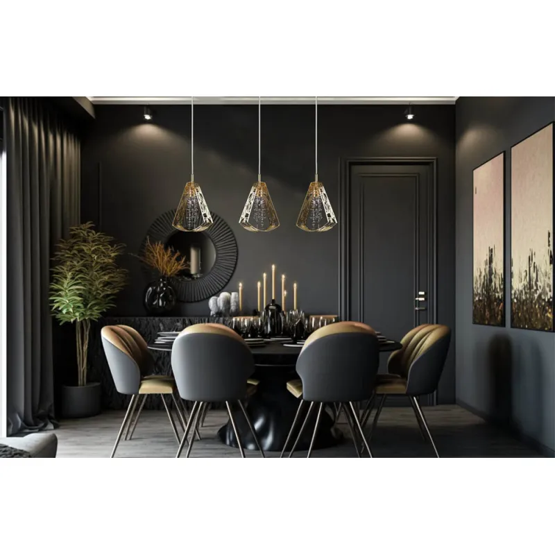 Pendul Cristale, Bohemia, E14, L-010SWI-01, Crystal