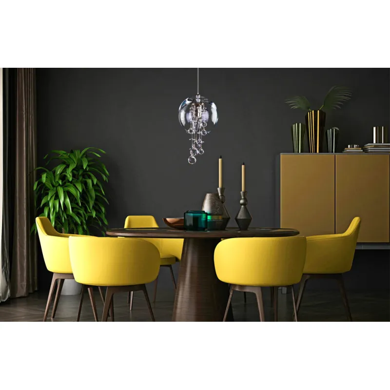 Pendul Cristale, Bohemia, E14, L-010TAL-04, Crystal