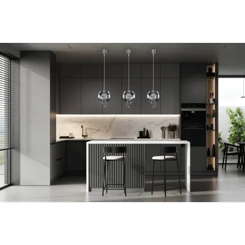 Pendul Cristale, Bohemia, E14, L-010TAL-04, Crystal