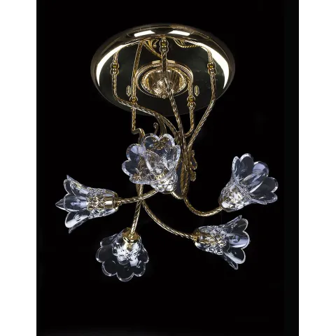 Candelabru Cristale, Bohemia, E14, L-010TUL-01, Crystal