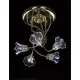 Candelabru Cristale, Bohemia, E14, L-010TUL-01, Crystal