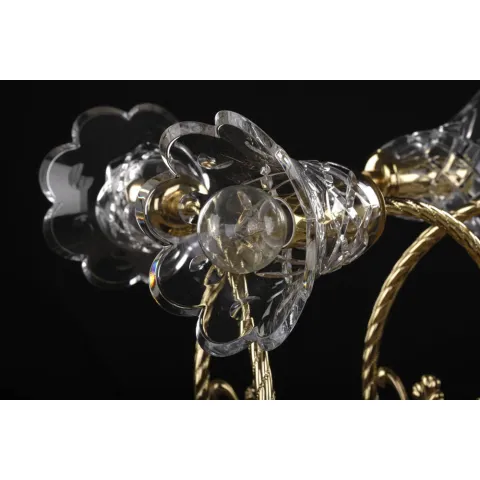 Candelabru Cristale, Bohemia, E14, L-010TUL-01, Crystal