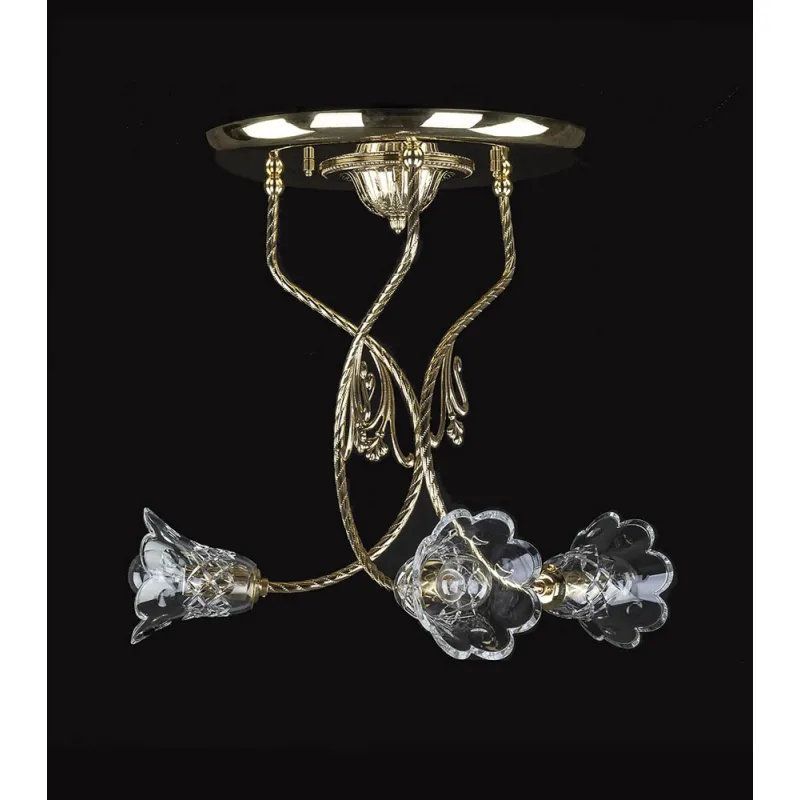Candelabru Cristale, Bohemia, E14, L-010TUL-03, Crystal