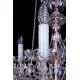 Candelabru Cristale, Large, Bohemia, E14, L001001CE, Crystal