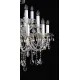 Candelabru Cristale, lux, Bohemia, E14, L001003CE, Crystal