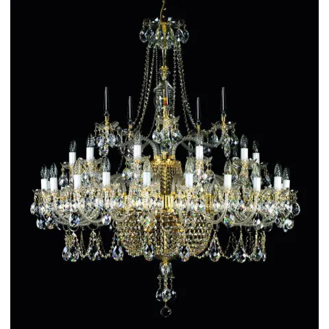 Candelabru Cristale, lux, Bohemia, E14, L001004CE, Crystal