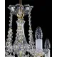 Candelabru Cristale, Sticla, Bohemia, E14, L001019CE, Crystal