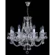 Candelabru Cristale, Sticla, Bohemia, E14, L001019CE, Crystal
