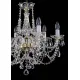 Candelabru Cristale, Sticla, Bohemia, E14, L001022CE, Crystal