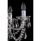 Candelabru Cristale, Sticla, Bohemia, E14, L001022CE, Crystal
