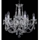 Candelabru Cristale, Sticla, Bohemia, E14, L001022CE, Crystal