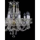 Candelabru Cristale, Sticla, Bohemia, E14, L001023CE, Crystal