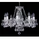 Candelabru Cristale, Sticla, Bohemia, E14, L001031CE, Crystal
