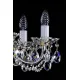 Candelabru Cristale, Sticla, Bohemia, E14, L001032CE, Crystal