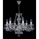 Candelabru Cristale, Sticla, Bohemia, E14, L001032CE, Crystal