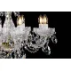 Candelabru Cristale, Sticla, Bohemia, E14, L001037CE, Crystal