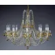 Candelabru Cristale, Bohemia, E14, L001046B 8003, Crystal