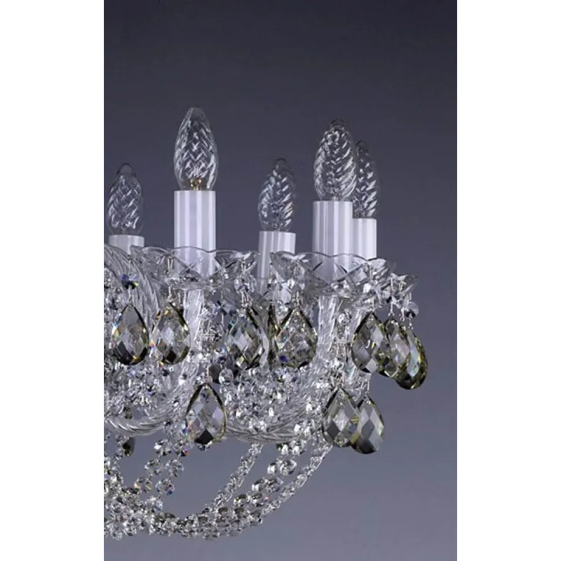 Candelabru Cristale, Bohemia, E14, L001051B 8006, Crystal