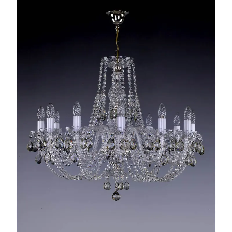 Candelabru Cristale, Bohemia, E14, L001051B 8006, Crystal