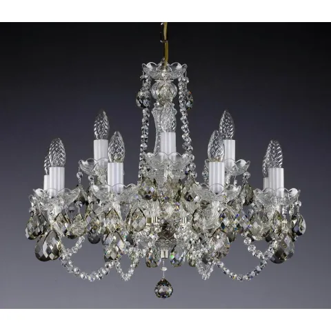 Candelabru Cristale, Bohemia, E14, L001074B 8007, Crystal