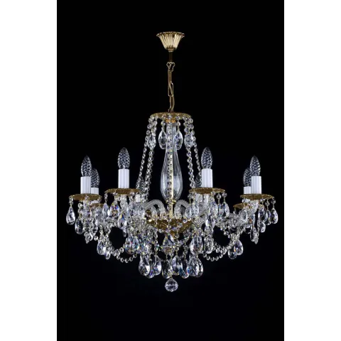 Candelabru Cristale, Bohemia, E14, L001075CE, Crystal