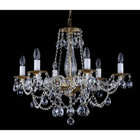 Candelabru Cristale, Bohemia, E14, L001077CE, Crystal