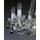 Candelabru Cristale, Bohemia, E14, L001089B 8007, Crystal