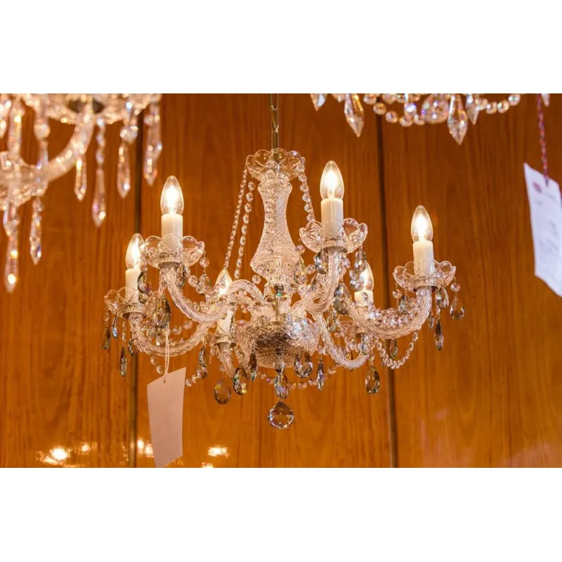 Candelabru Cristale, Bohemia, E14, L001089B 8007, Crystal