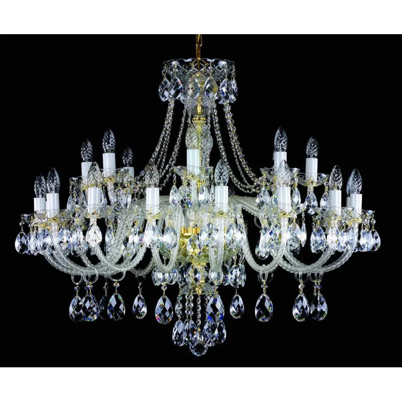 Candelabru Cristale, Bohemia, E14, L00109024CE, Crystal