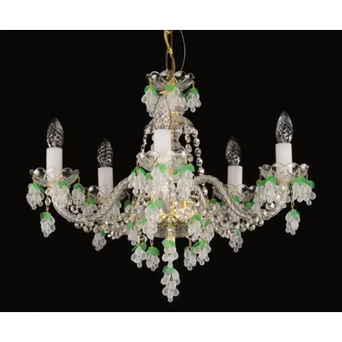 Candelabru Cristale, Bohemia, E14, L00109053V, Crystal