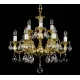Candelabru Alama, Cristale, Bohemia, E14, L00109137CE, Crystal
