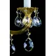 Candelabru Alama, Cristale, Bohemia, E14, L00109137CE, Crystal