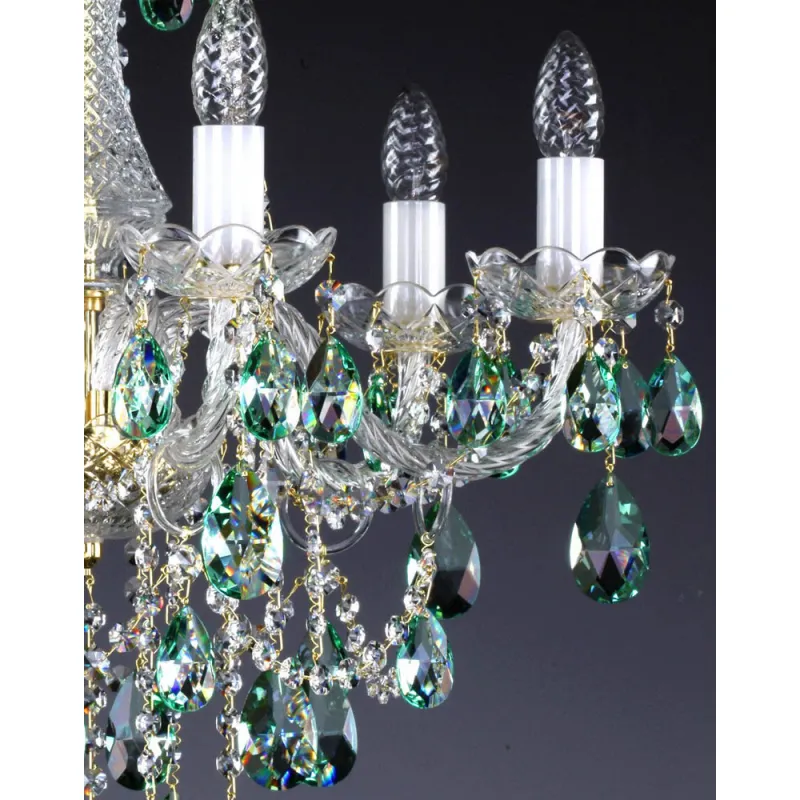 Candelabru Cristale, Bohemia, E14, L001098CE 5005, Crystal