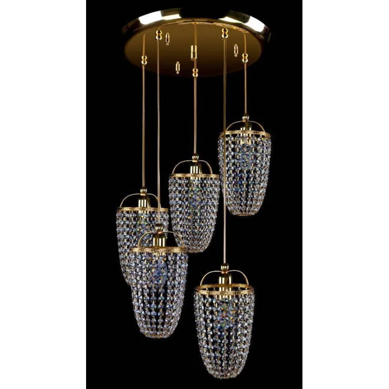 Pendul Cristale, Bohemia, E14, L10100023CLN, Crystal