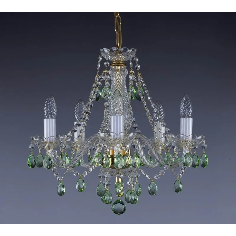 Candelabru Cristale, Bohemia, E14, L101003B 5005, Crystal