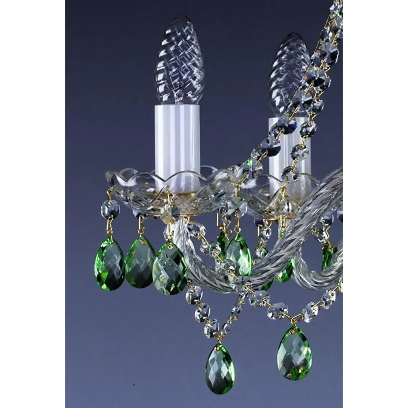 Candelabru Cristale, Bohemia, E14, L101003B 5005, Crystal