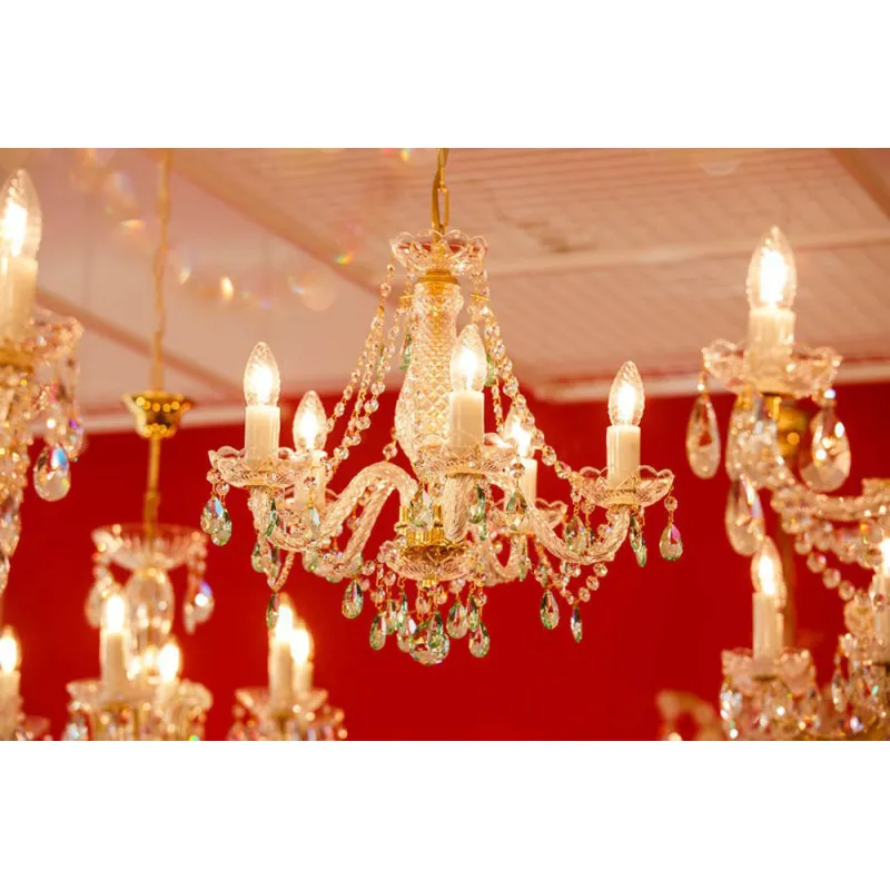 Candelabru Cristale, Bohemia, E14, L101003B 5005, Crystal