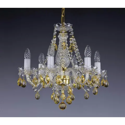 Candelabru Cristale, Bohemia, E14, L101008B 3003, Crystal