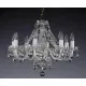 Candelabru Cristale, Bohemia, E14, L101009B 8006, Crystal