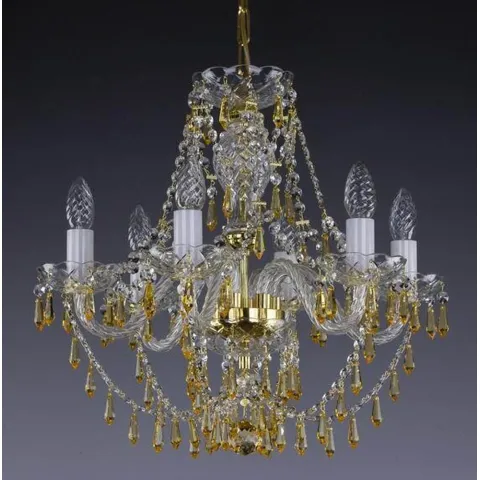 Candelabru Cristale, Bohemia, E14, L101013B 3003, Crystal